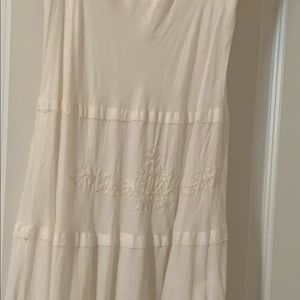White Cotton Dress